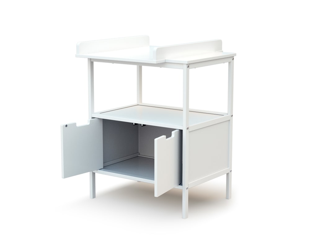 Commode à langer en bois de hêtre Essentiel blanc (AT4) - Image 2