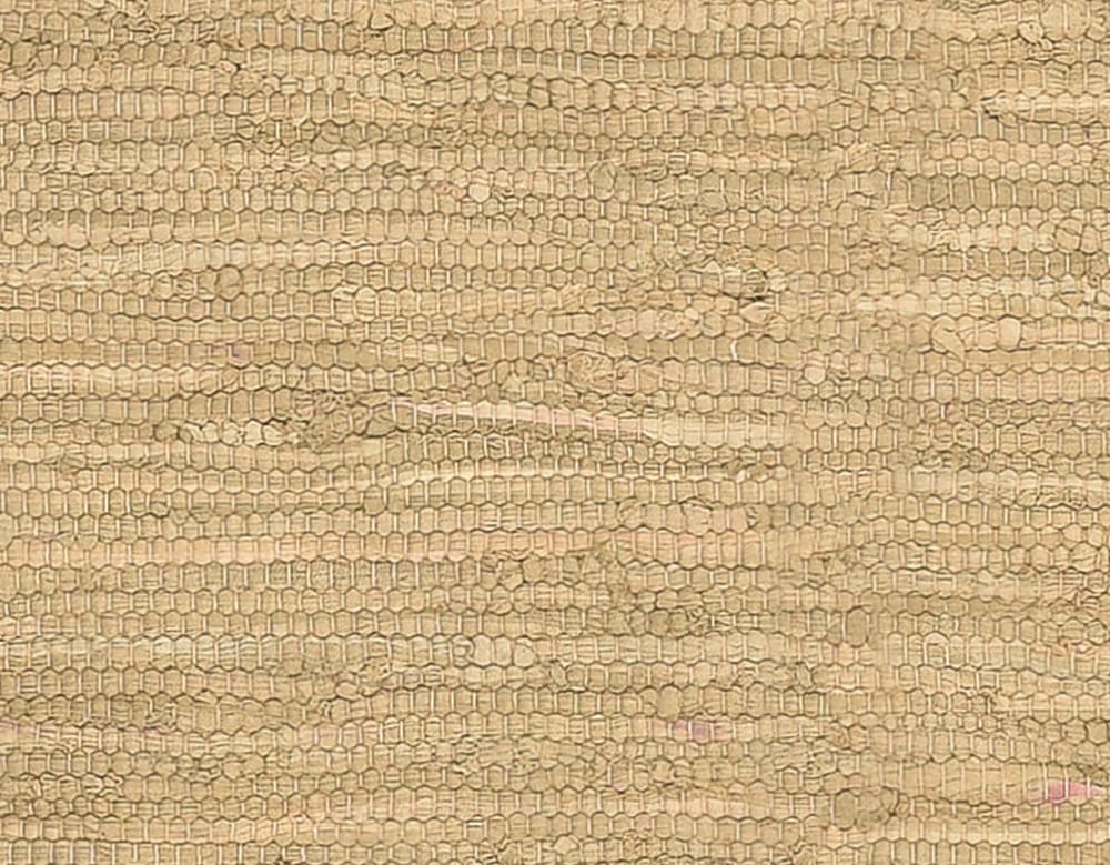 Tapis réversible en coton - tissé à la main - naturel 40x60 — vue 4
