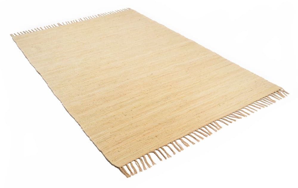Alfombra reversible de algodón tejida a mano - natural - 160x230 cm - Maisons du Monde