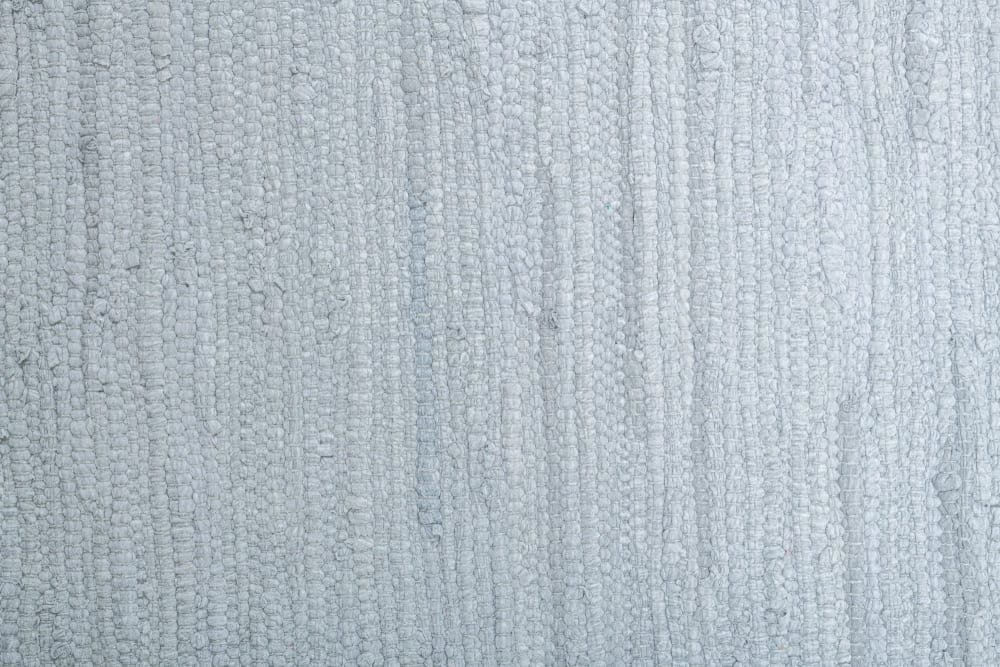 Tapis réversible en coton - tissé à la main - Gris 40x60 — vue 4