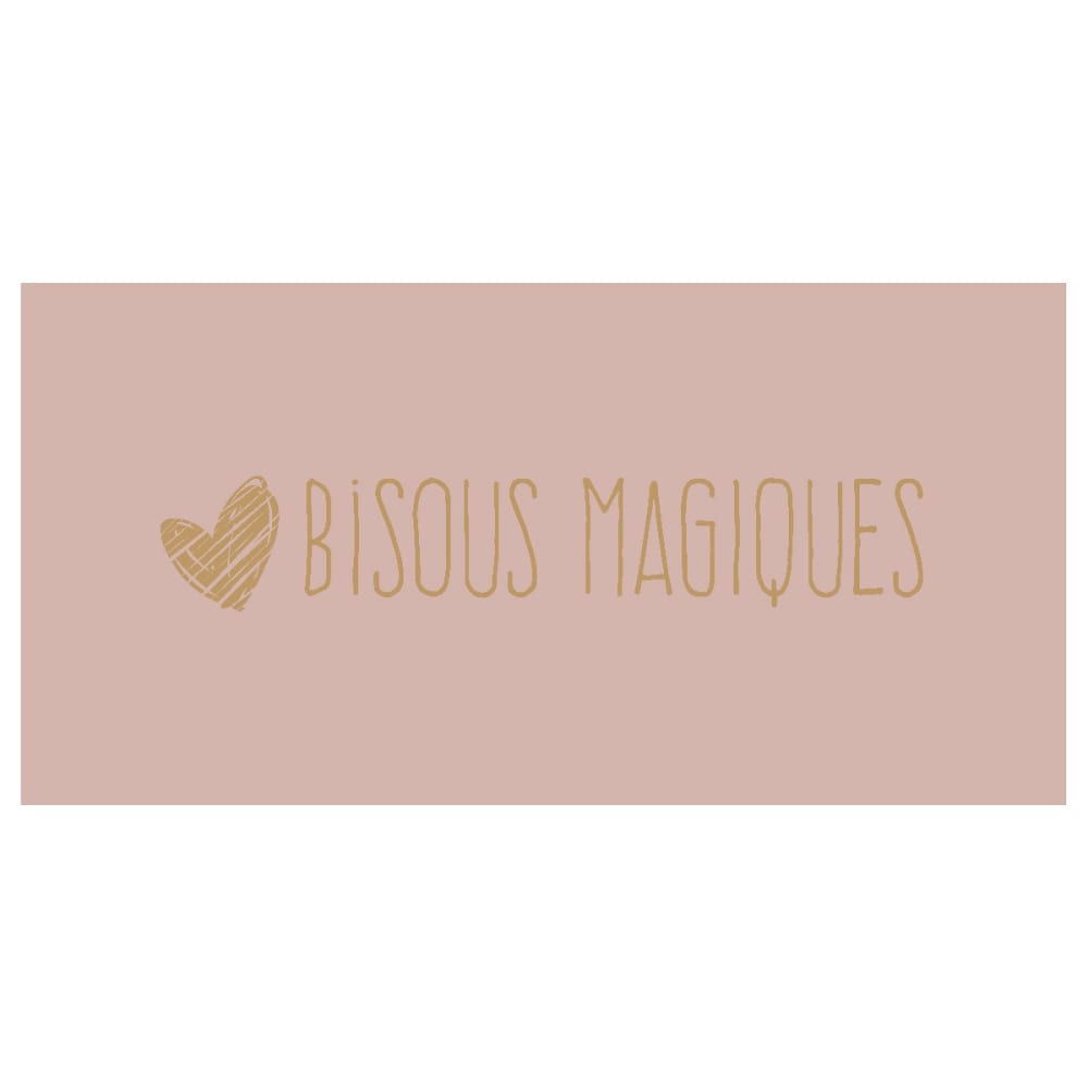 Tapis coton enfant imprimé enfant  60x120 cm Rose