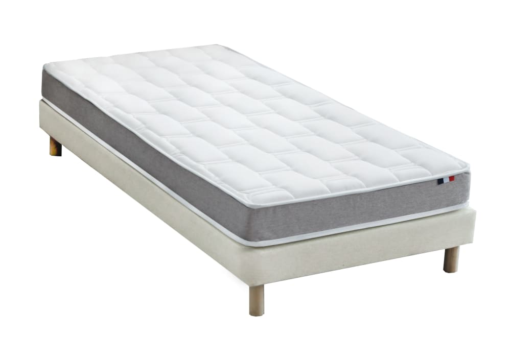 Pack matelas sommier oreiller couette 90x190