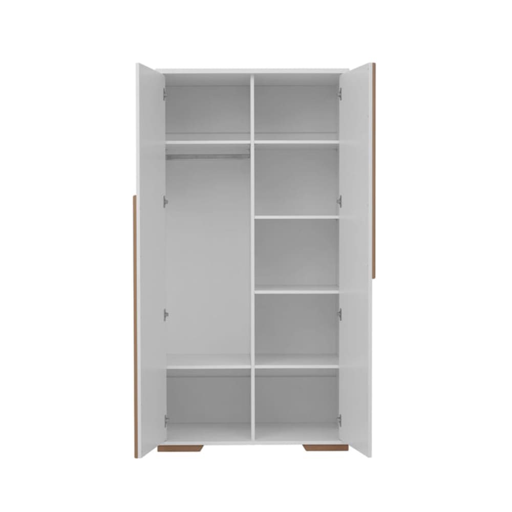 Armoire snap panneaux mdf blanc - Maisons du Monde