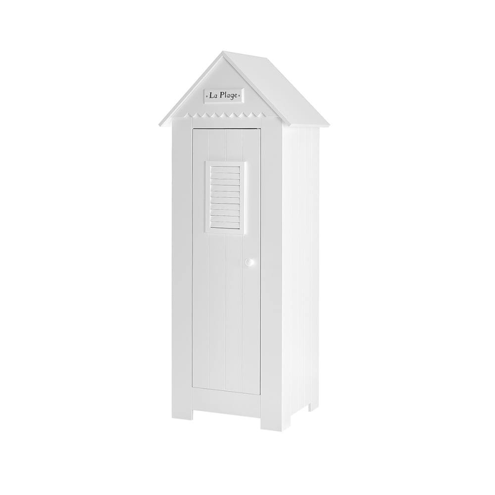 Armoire 1 porte blanc