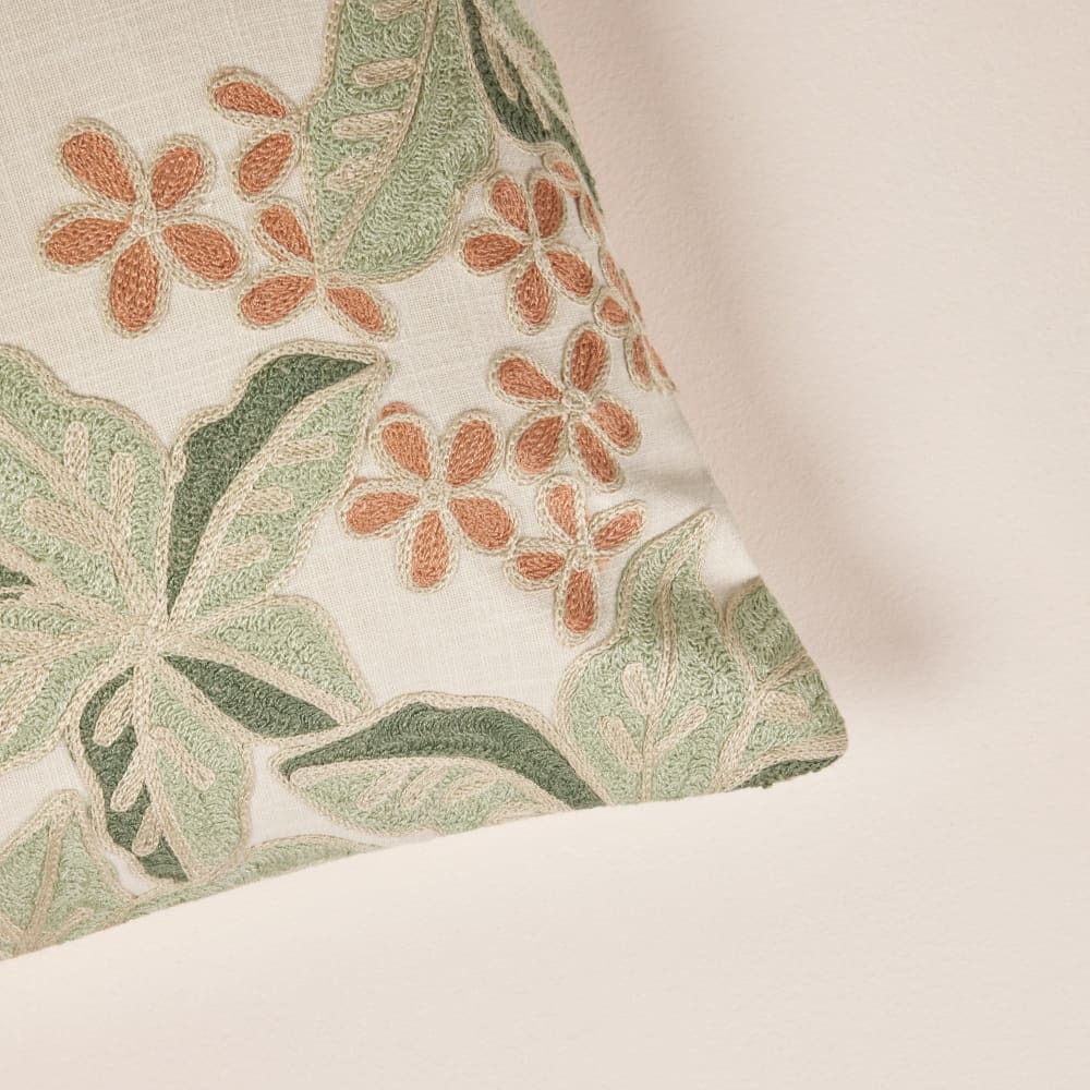 Housse de coussin en coton ecru 40x40 cm - Maisons du Monde