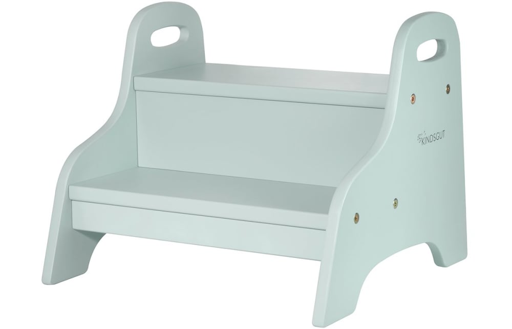Kindsgut Holztritt Aquamarin für Kinder BLAU HOLZ Kinder