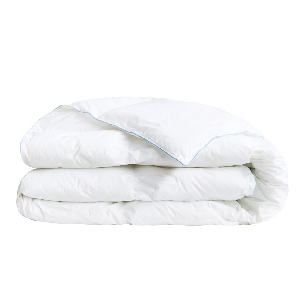 WAKE ME GREEN Couette légère préserve les océans - coton 240x260 cm Blanc