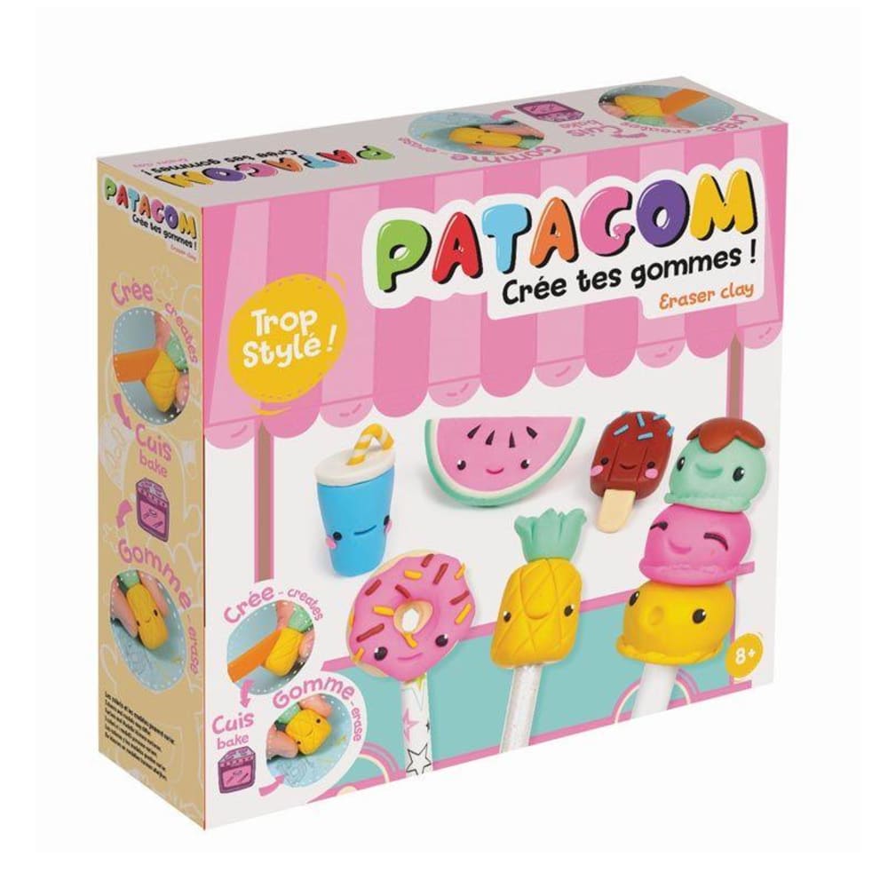Graine Créative Patagom coffret gourmandise sweets style contemporain Rose Bois - 13x26x5cm