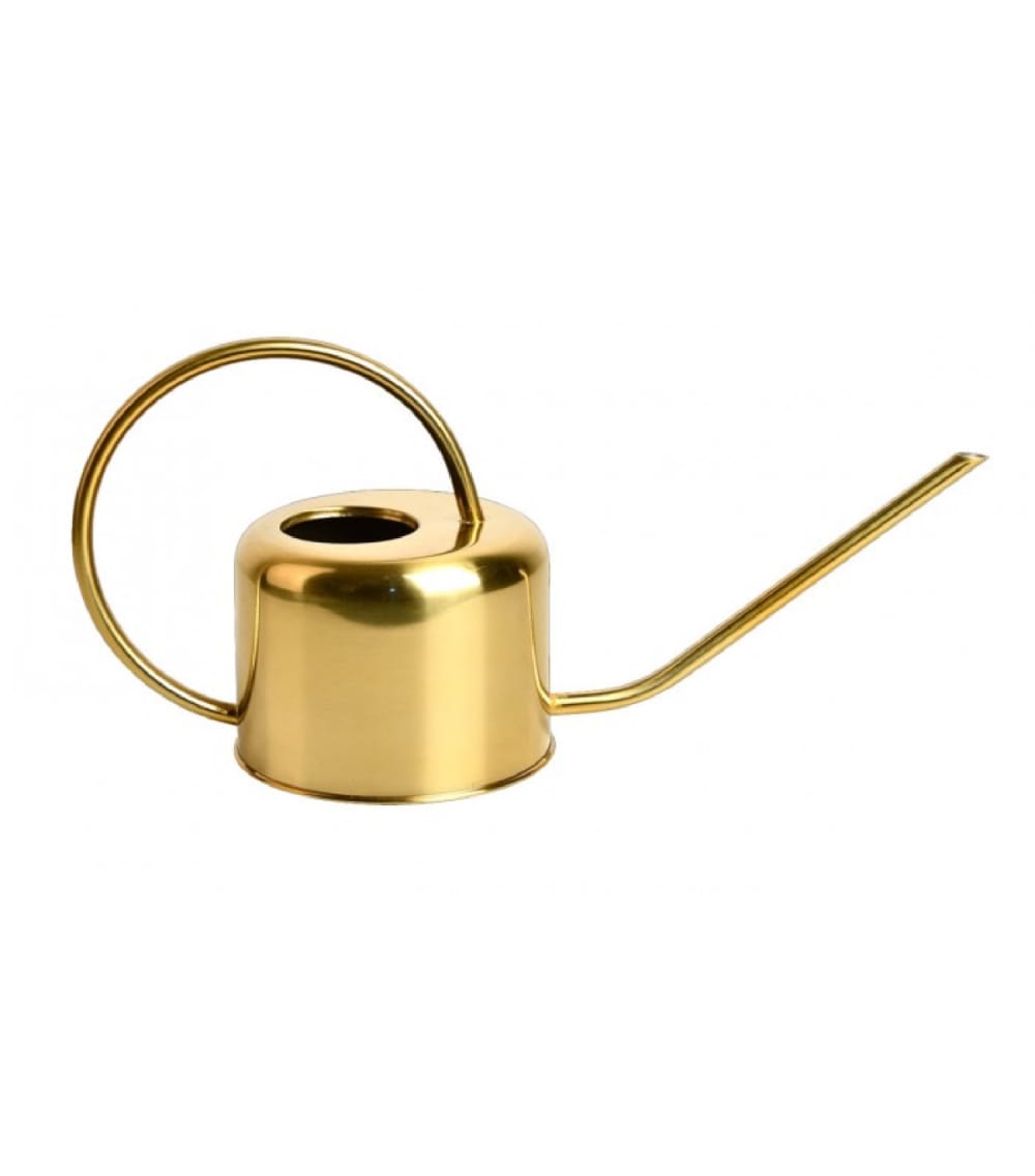 Arrosoir d'intérieur design en zinc doré 0,9L