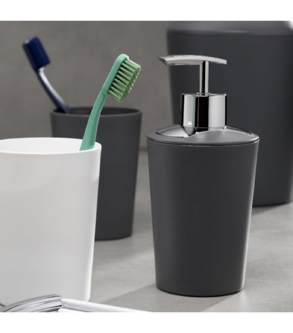 Distributeur de savon gris et argenté - Maisons du Monde
