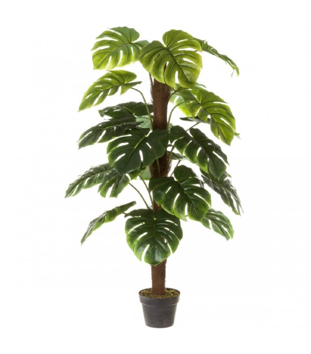 Plante Artificielle d'Int&eacute;rieur Monstera - 130cm - Vert