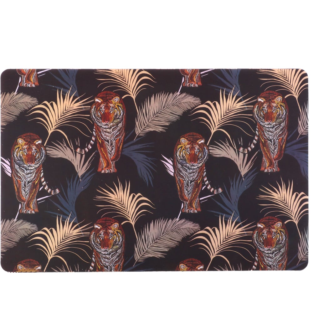 Sets de table vinyle motif jungle - Lot de 12 - Maisons du Monde