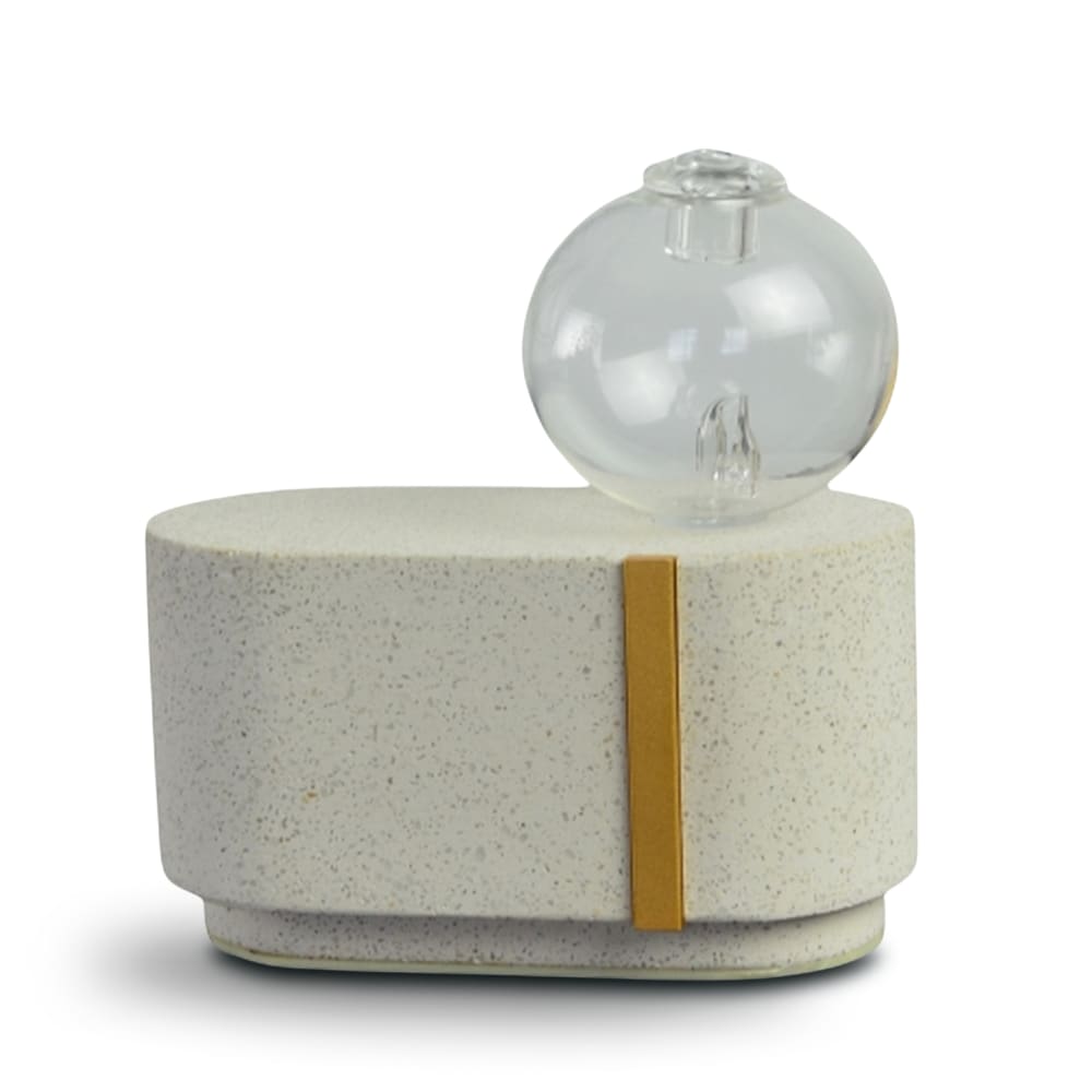 Zen'Arôme Zementvernebler mit Hülle Grau Glas