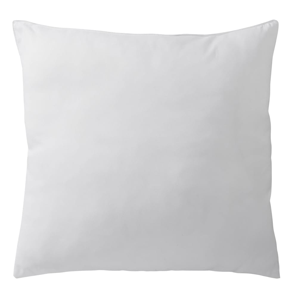 Oreiller médium en polyester blanc 65x65cm