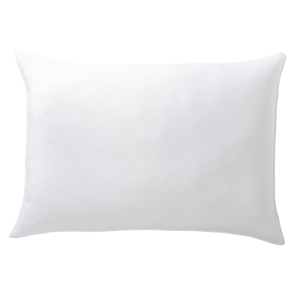 Oreiller médium en polyester blanc 65x65cm — vue 4
