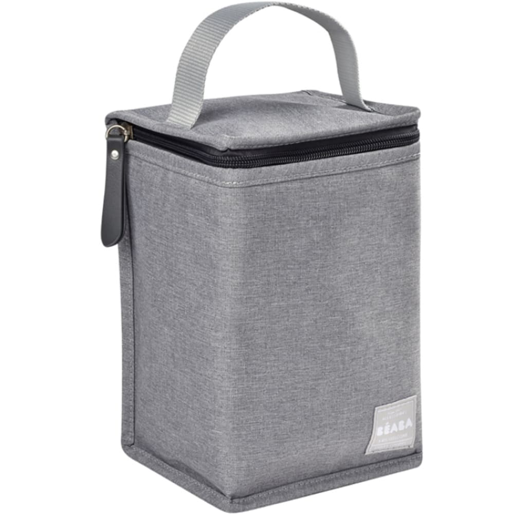 Sac isotherme gris chiné (Béaba) - Couverture