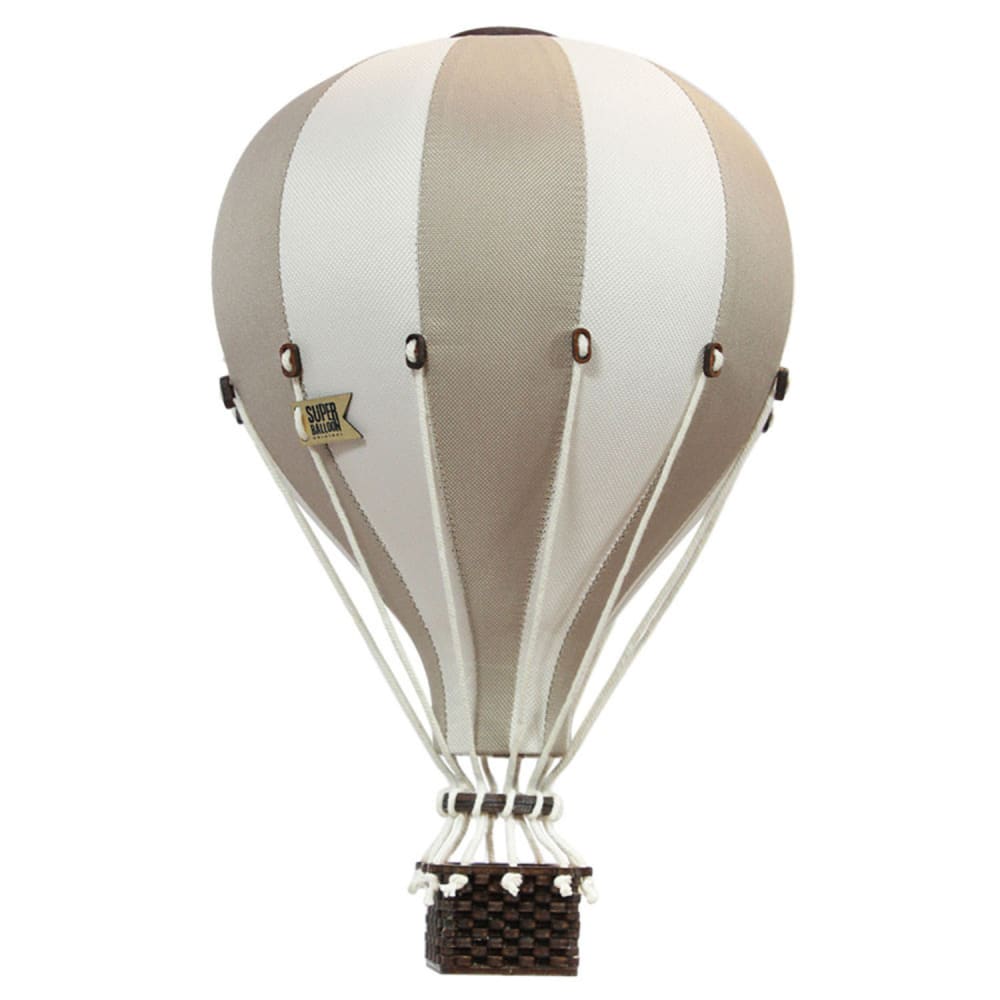 Montgolfière déco chambre enfant beige s (Sevira Kids) - Couverture