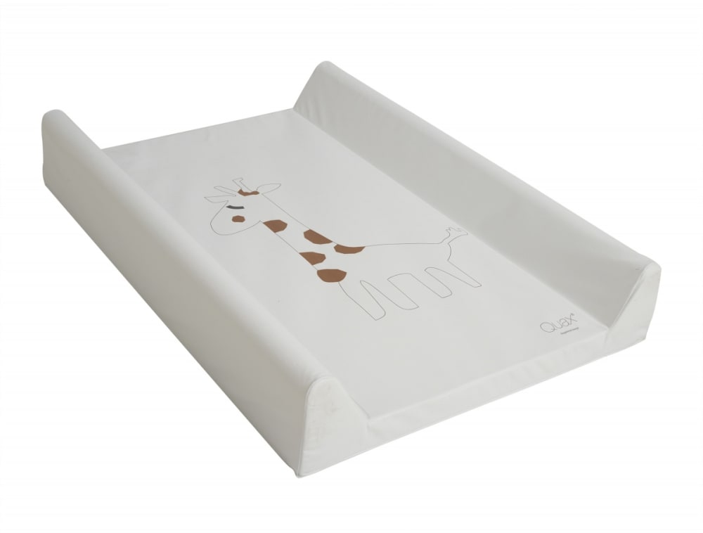 Matelas à langer girafe blanc