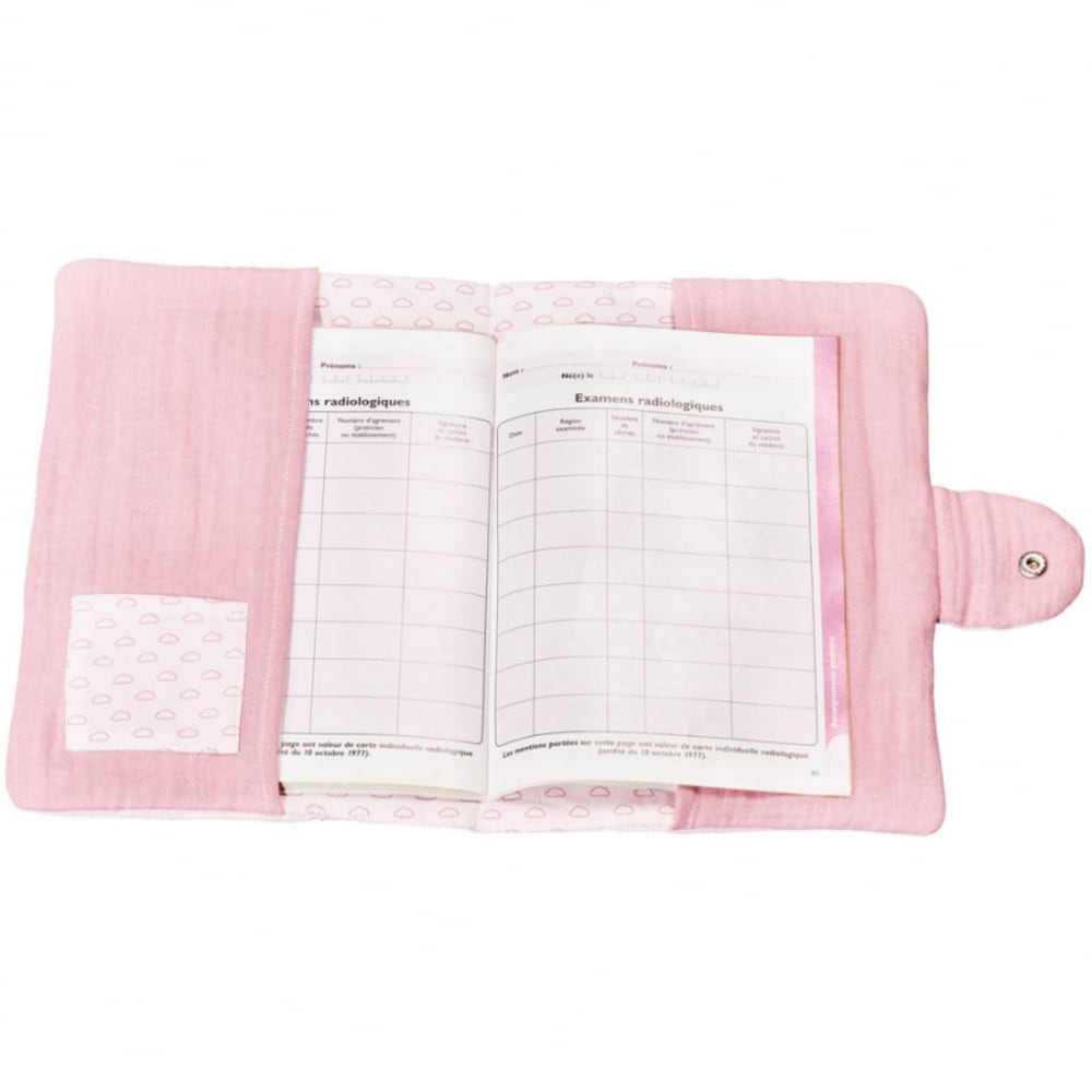 Protège carnet de santé Lily poudrée - Maisons du Monde