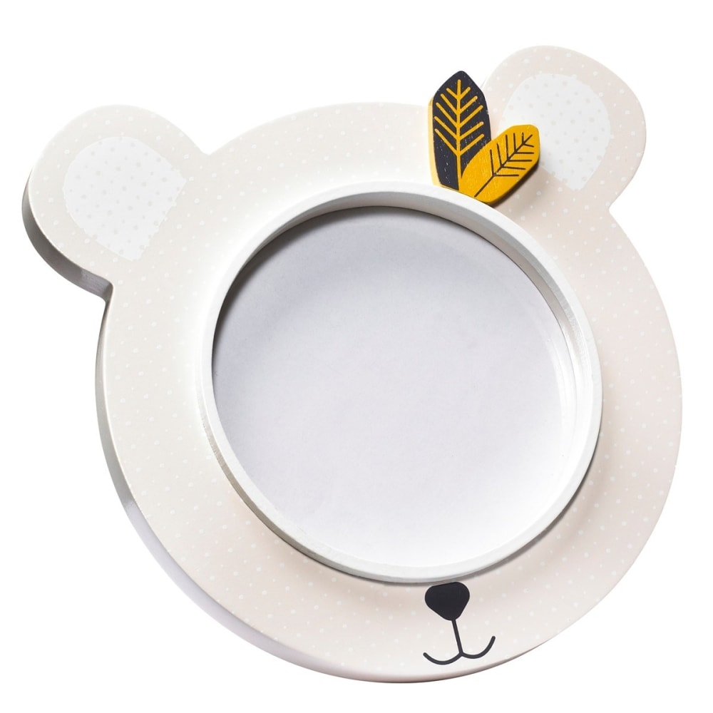 Cadre photo Ours en bois