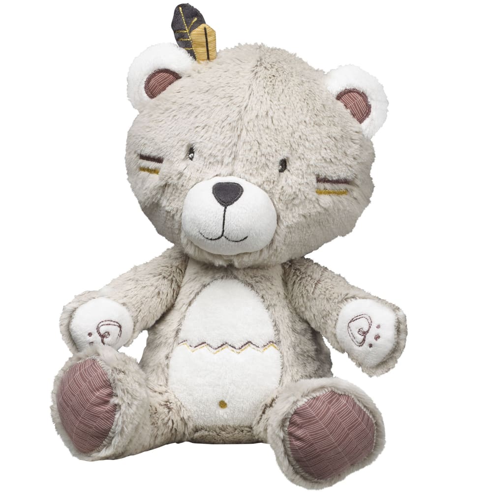 Sauthon Peluche Timouki (27 cm) style classique chic Beige Coton - 17x27x12cm
