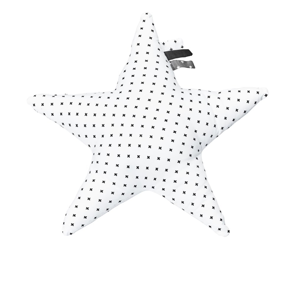 Coussin déco étoile en coton - Maisons du Monde