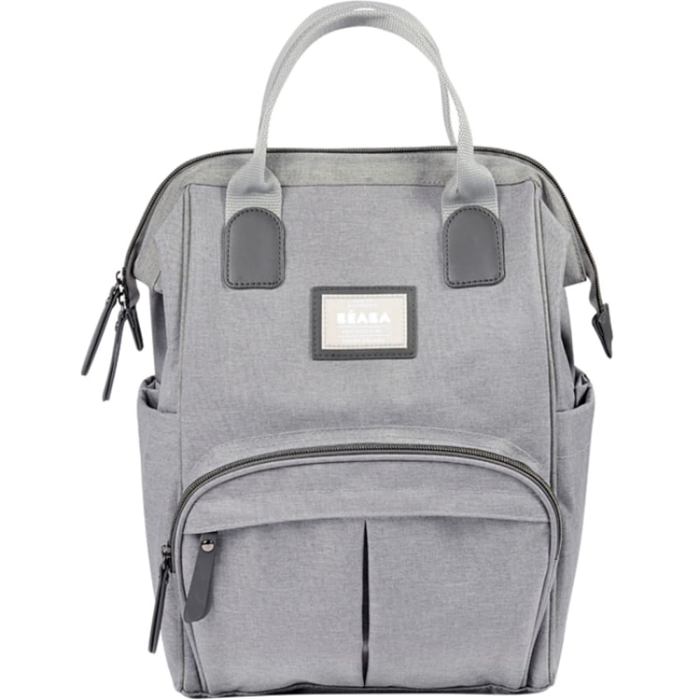 sac à langer gris chiné