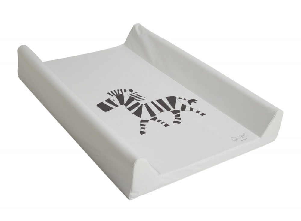 Matelas à langer zèbre blanc