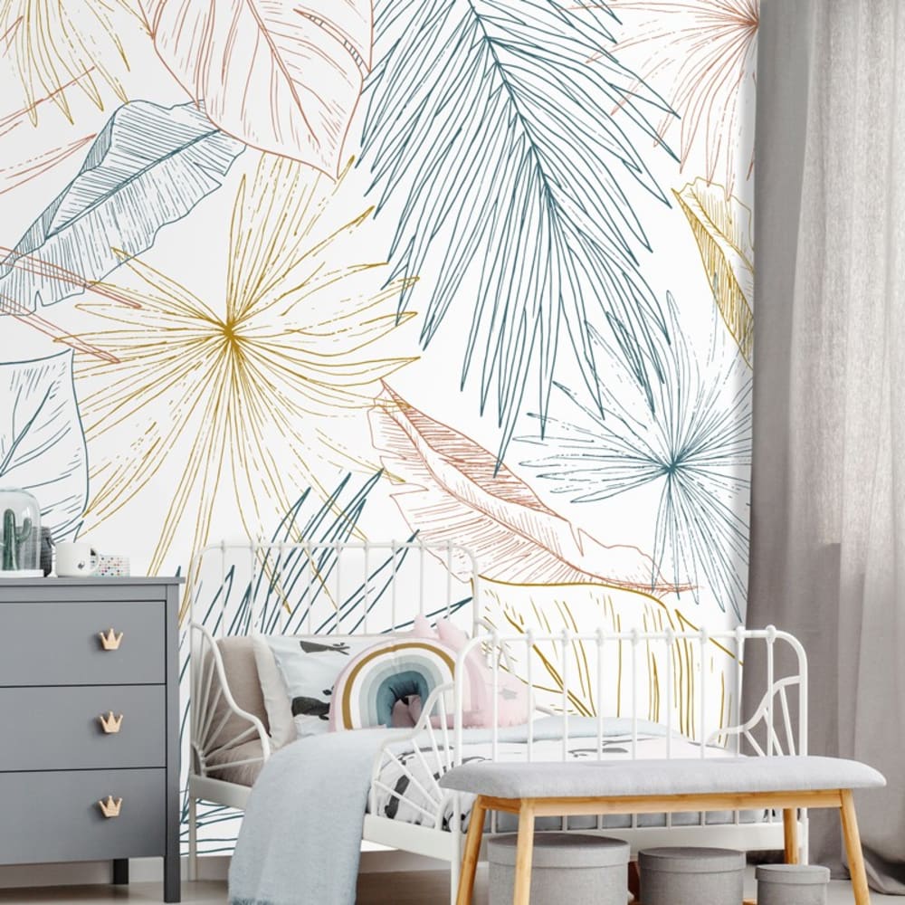 99Déco - Papier peint panoramique - 7 lés : 336x270cm - Multicolore - 99DECO