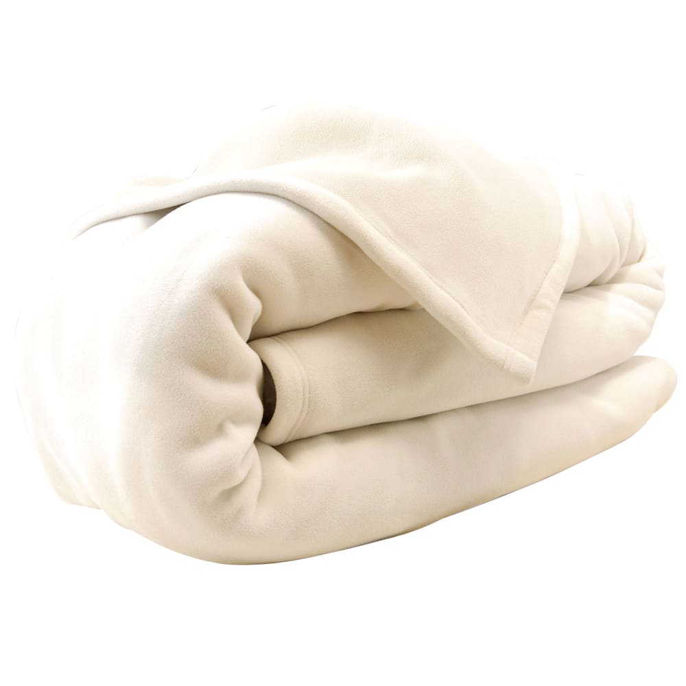 Couverture tempérée en polyester naturel 75x100cm