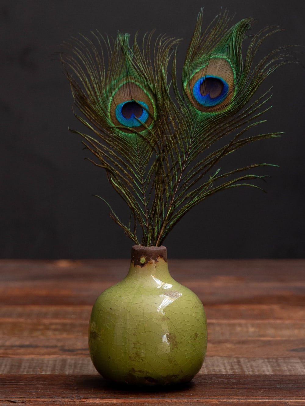 Vase en céramique vert h9 - Maisons du Monde