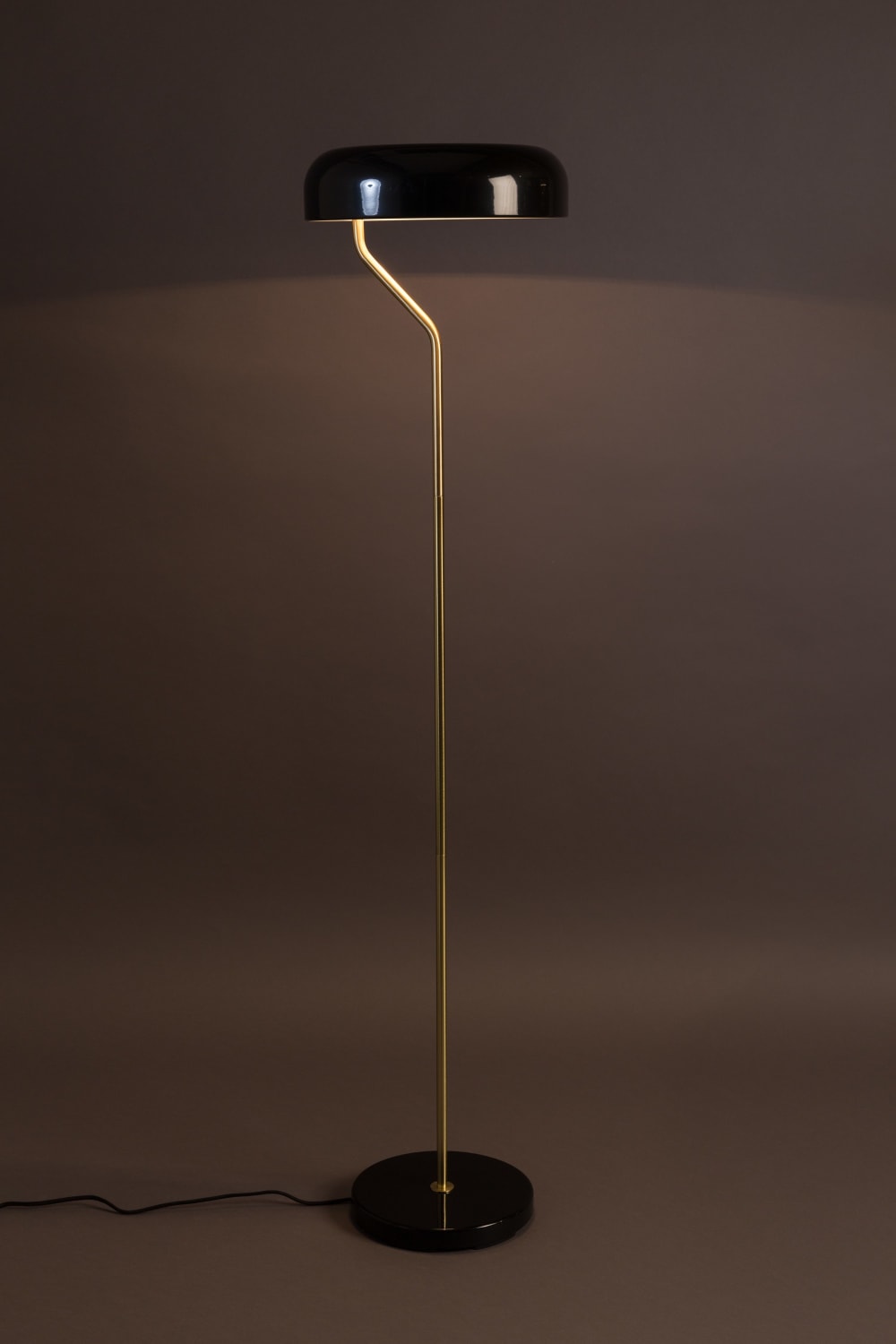 Stehlampe aus Messing, schwarz h130 - Maisons Du Monde