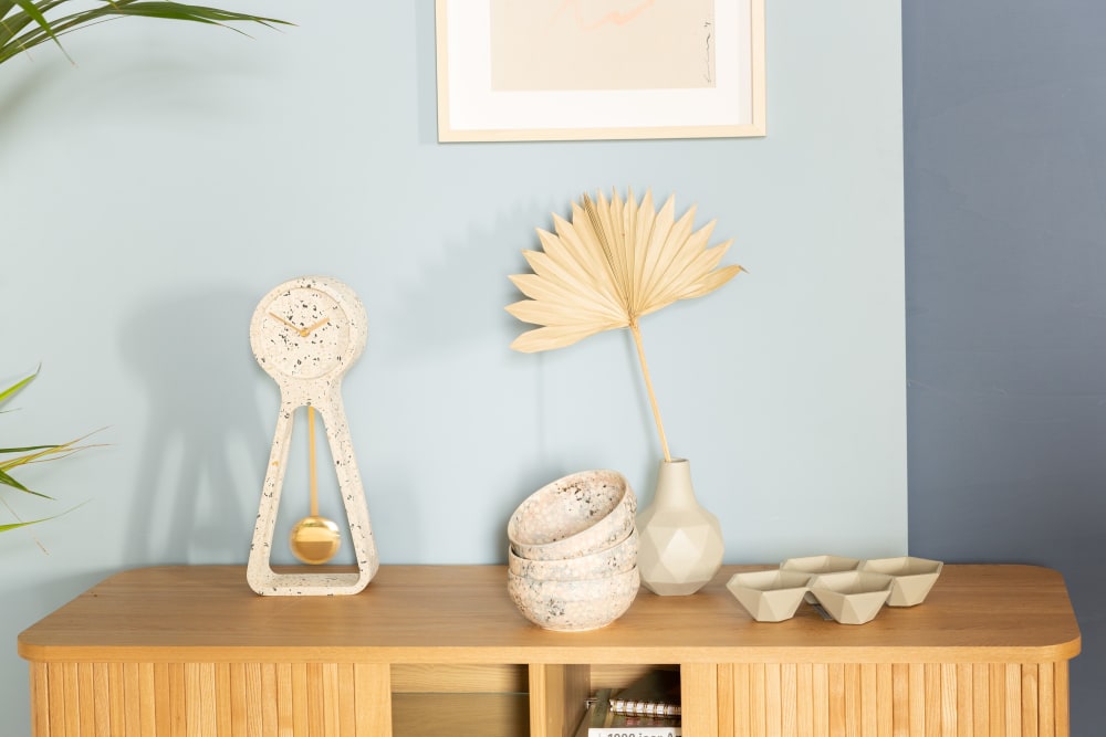 Reloj de terrazo blanco - Maisons du Monde