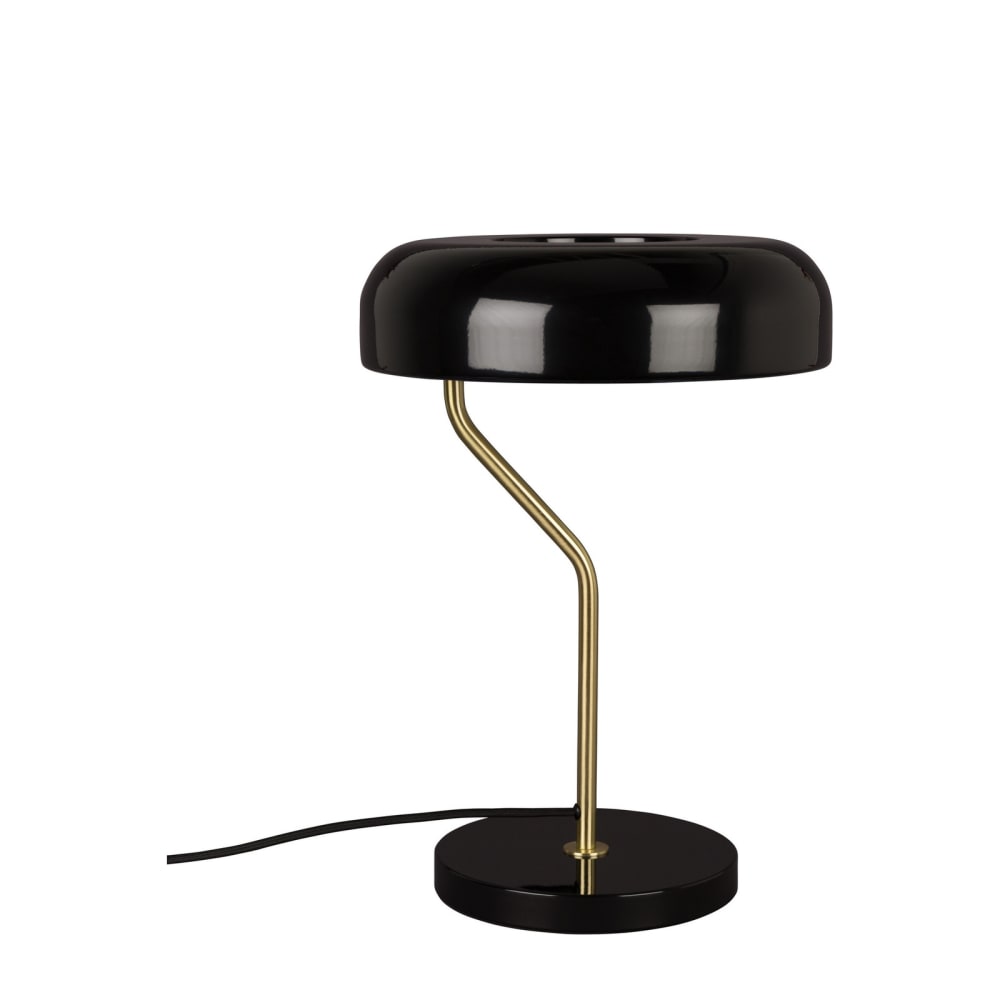 Lampe à poser en métal noir
