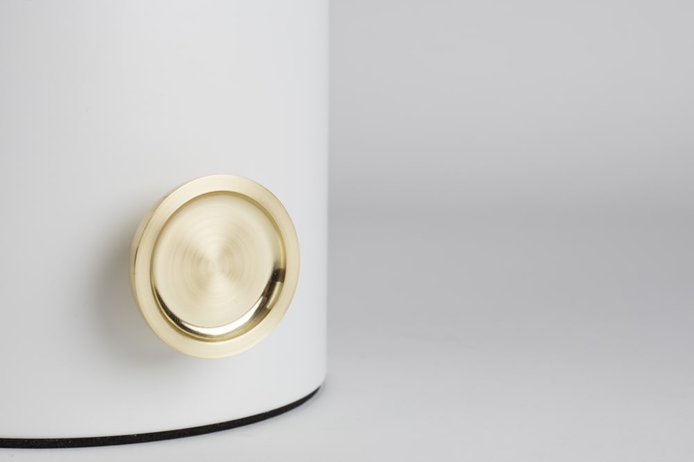 Lampe à poser en verre transparent — vue 4