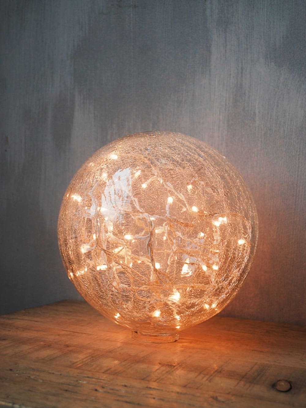 Lámpara de sobremesa de 25 cm en vidrio mercurizado transparente - Maisons du Monde