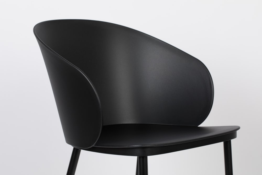 Silla de polipropileno negro - Maisons du Monde
