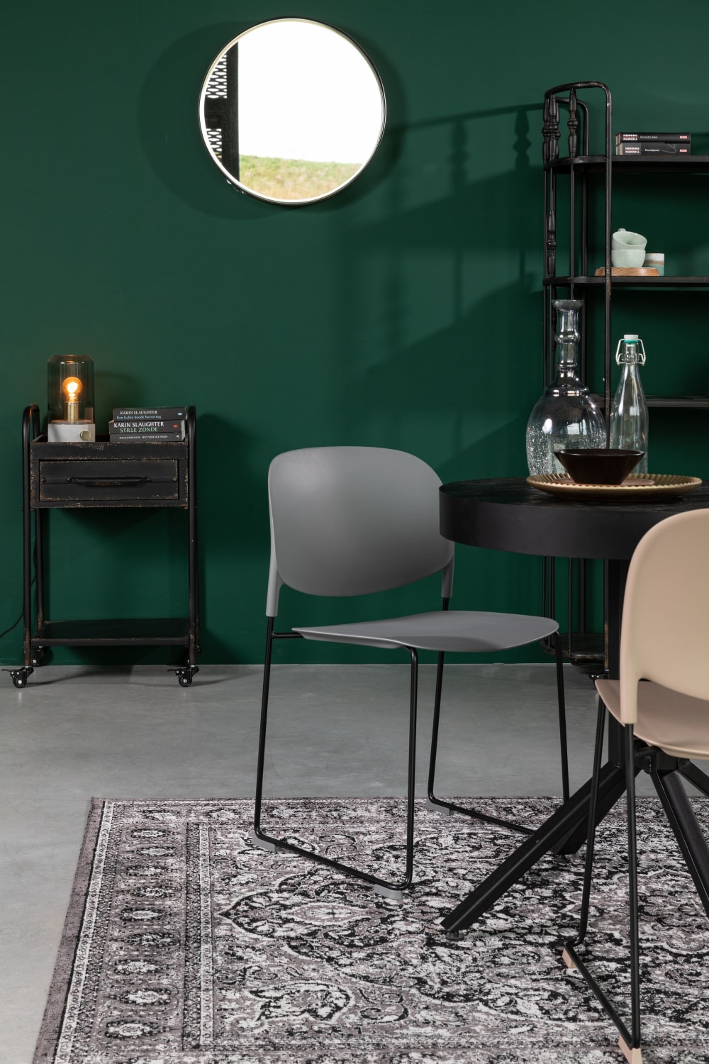 Silla polipropileno gris - Maisons du Monde