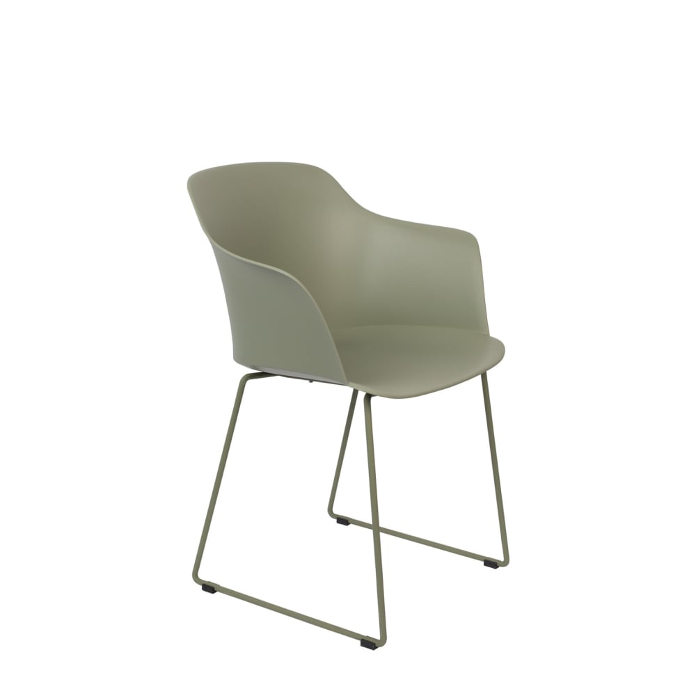Fauteuil en polypropylène - vert