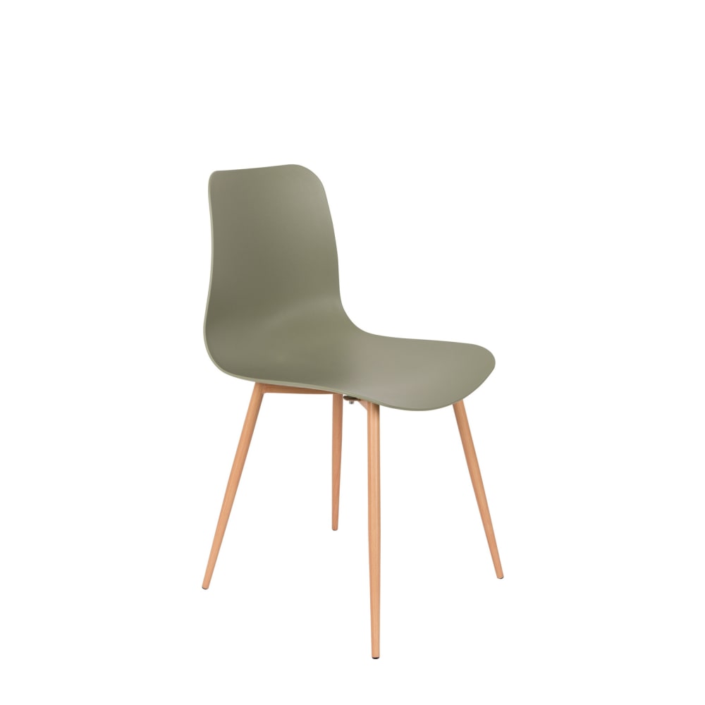 Chaise en polypropylène vert — Beyit