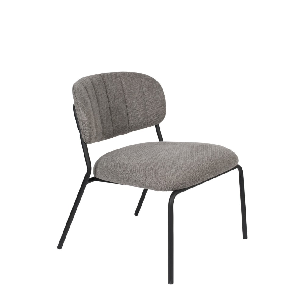 White label Sessel aus Stoff, grau - Stoff