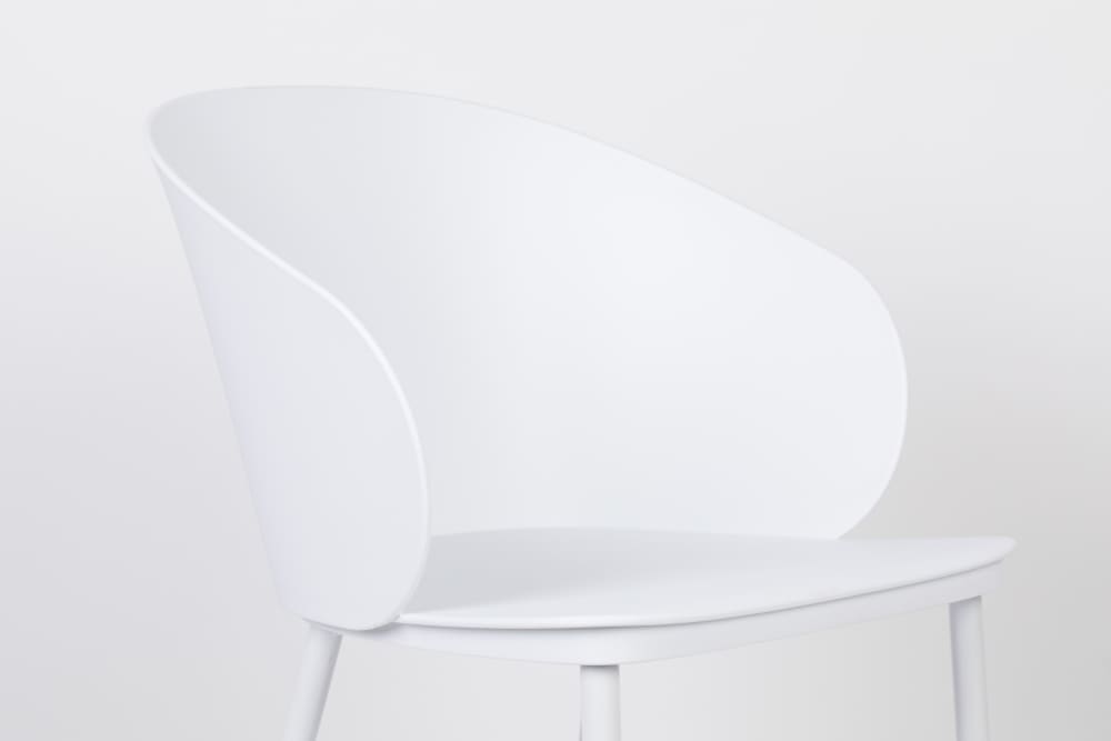 Silla de polipropileno blanco - Maisons du Monde