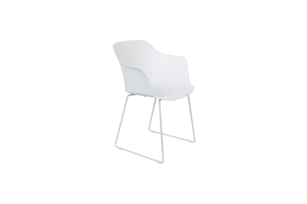 White label Stuhl aus Polypropylen, weiß style modern - Pvc - Polyvinlychlorid