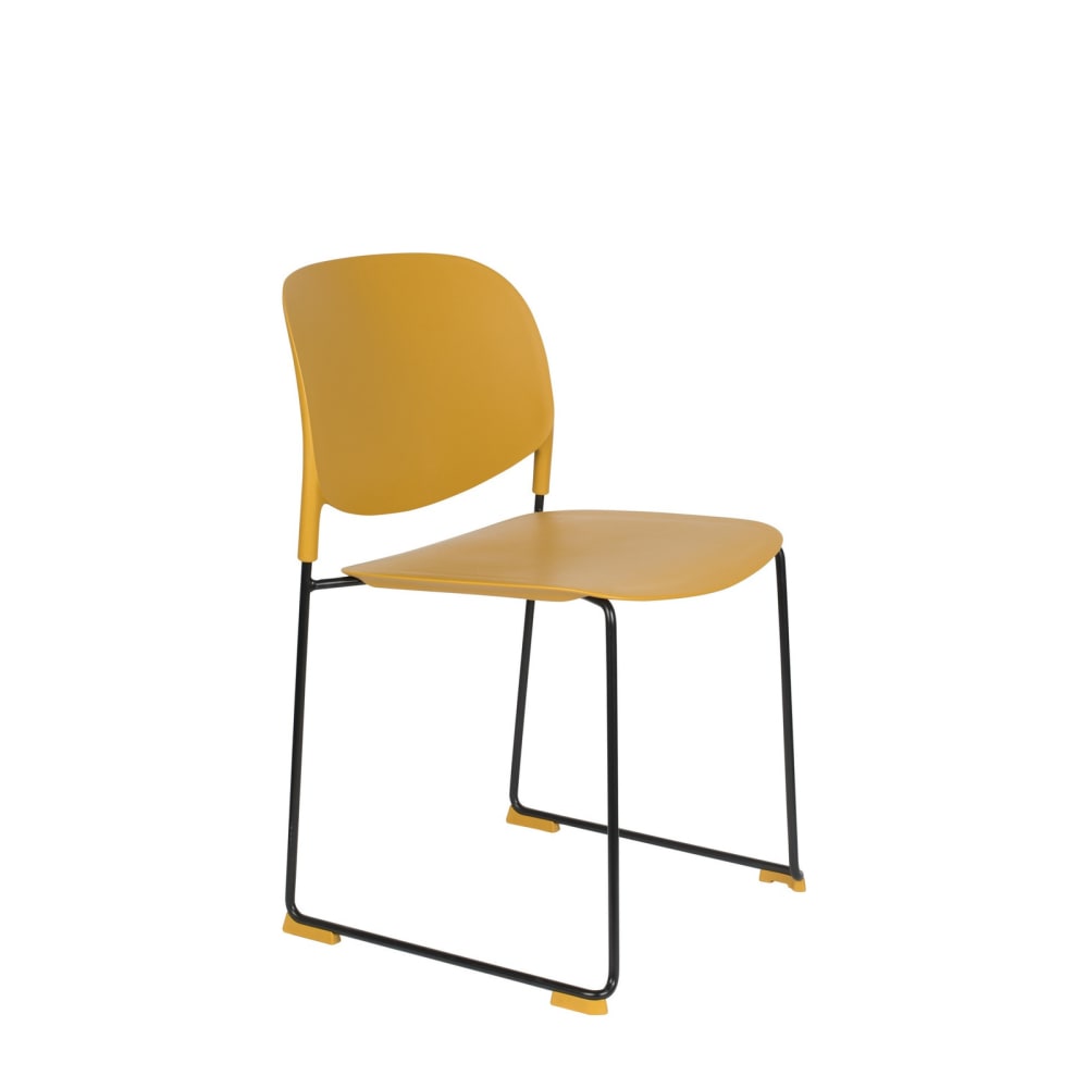 Chaise en polypropylène ocre Chaise en polypropylène ocre
