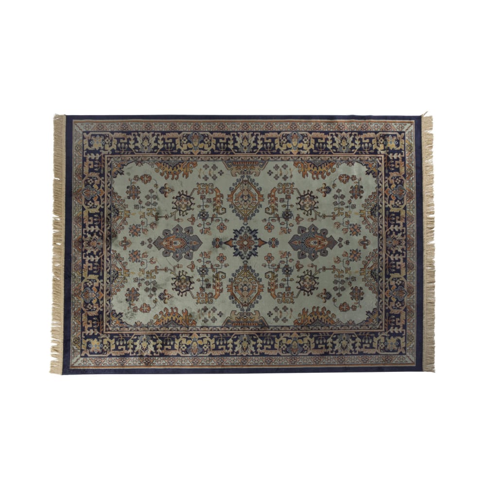 Tapis en tissu vert 160X230