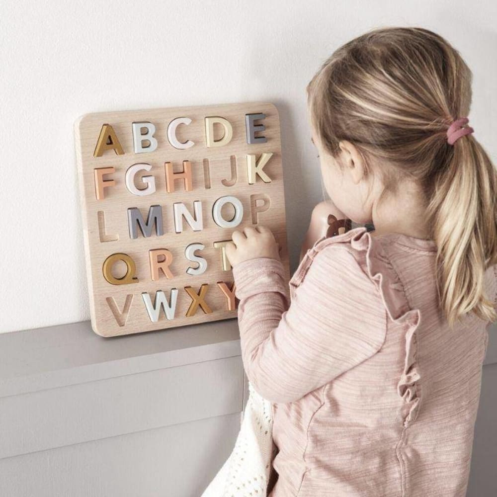 Puzzle Alphabet en bois (Kid's Concept) - Image 2