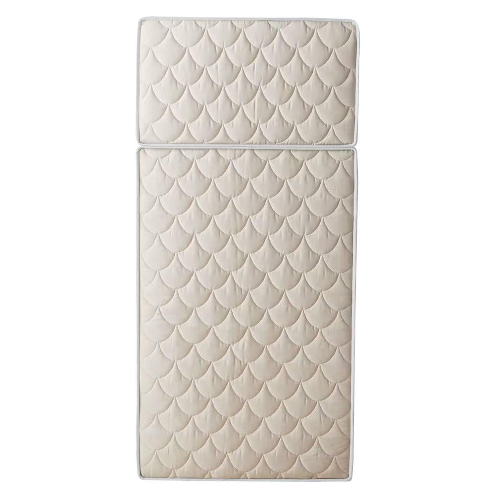 Matelas évolutif bio coton 2 blocs mousse 90x190