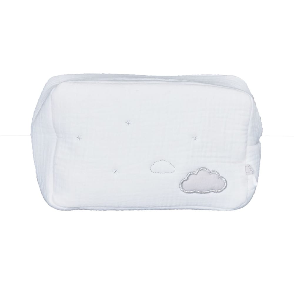Trousse de toilette en coton bio - Maisons du Monde