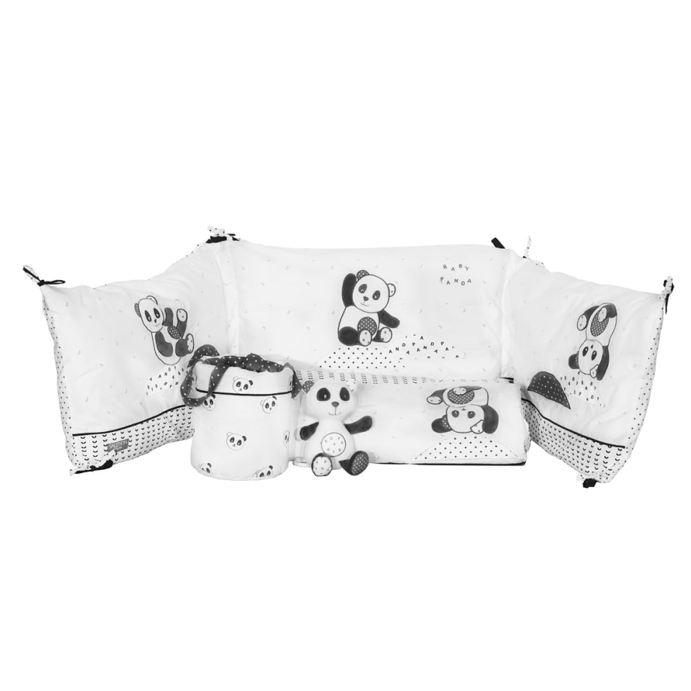 Tour de lit panda Chao Chao (pour lits 60 x 120 et 70 x 140 cm) - Maisons du Monde