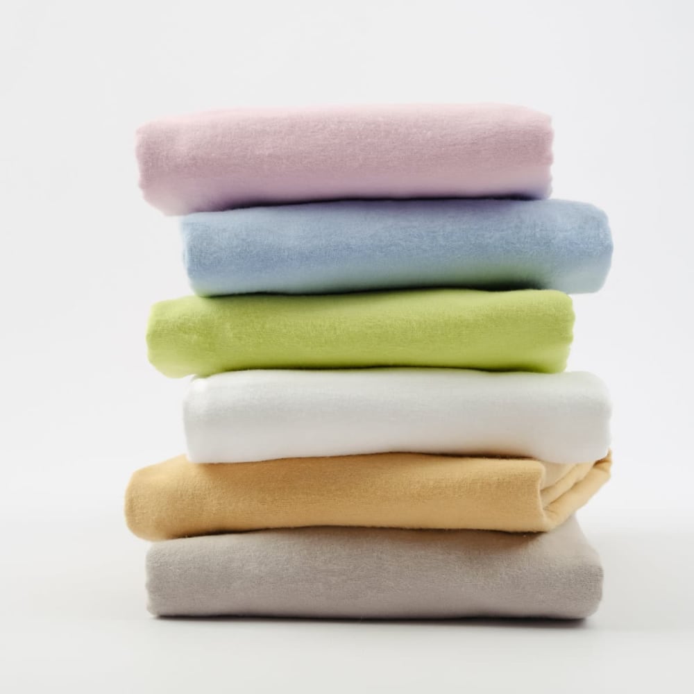 Drap housse flanelle en molleton cappuccino 200x200 cm — vue 4